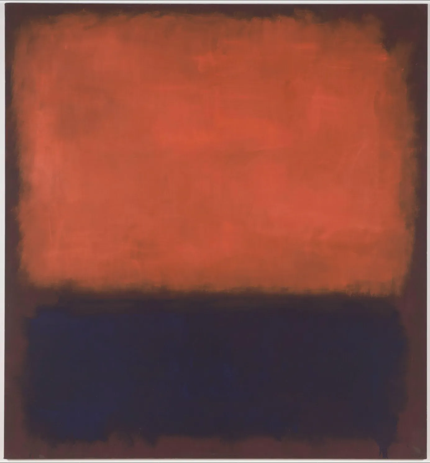 Mark Rothko, No. 14, oil on canvas, painting 1960, on view at SF Mama